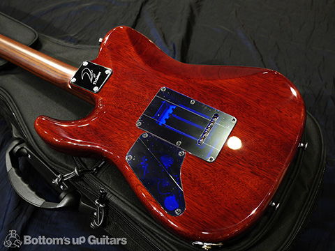 T's Guitars TL-Hollow Deluxe Rosewood Neck - Atlantic Blue Breeze -【BUG Special Order】