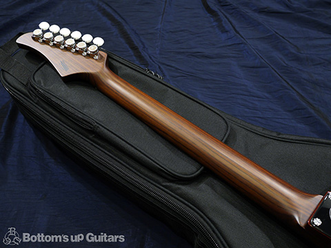 T's Guitars TL-Hollow Deluxe Rosewood Neck - Atlantic Blue Breeze -【BUG Special Order】