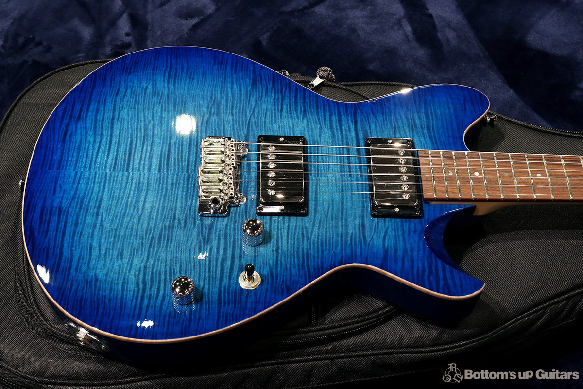 T's Guitars Vena Proto - Trans Blue Burst -