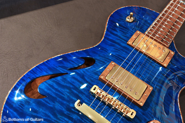 T's Guitars {BUG} NEW MODEL G.G.Award受賞作品『Arc-Singlecut・Aquamarine』one-of-a-kind 楽器フェアモデル