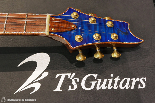 T's Guitars {BUG} NEW MODEL G.G.Award受賞作品『Arc-Singlecut・Aquamarine』one-of-a-kind 楽器フェアモデル