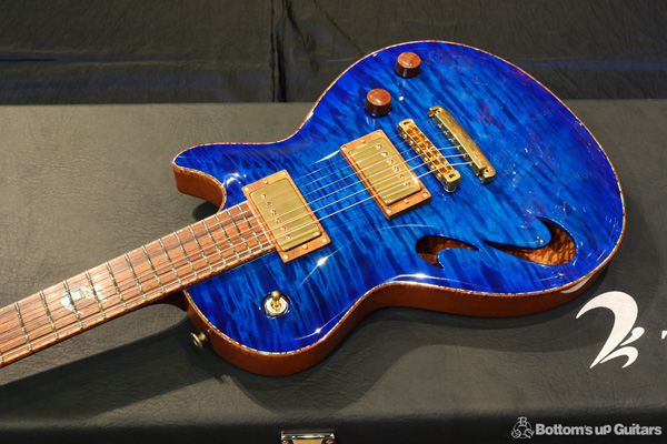 T's Guitars {BUG} NEW MODEL G.G.Award受賞作品『Arc-Singlecut・Aquamarine』one-of-a-kind 楽器フェアモデル