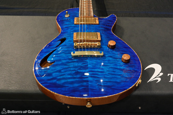 T's Guitars {BUG} NEW MODEL G.G.Award受賞作品『Arc-Singlecut・Aquamarine』one-of-a-kind 楽器フェアモデル