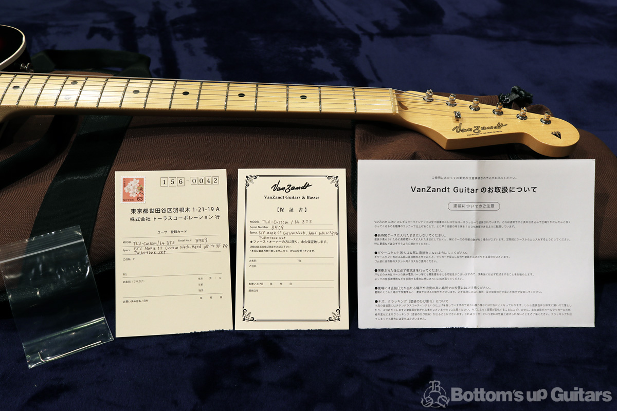 Vanzandt B.U.G. 15th Anniversary Shop Limited Strat Neck Telecaster w/FLT