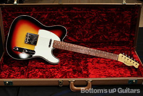 Vanzandt TLV-CS2 65 -3Tone Sunburst- 【Classic Series】アルダーボディ × ローズ指板 Fullertone PU搭載